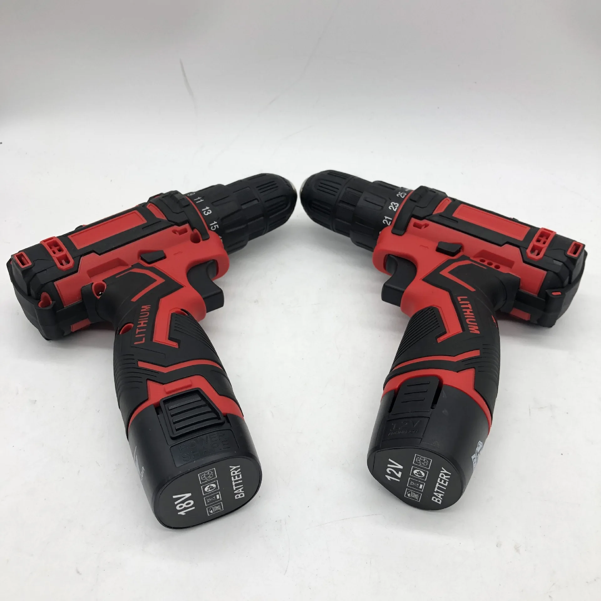 Rechargeable Two Speed Power Screw Drivers Multifunction Electric Hand  Drill Cordless Electric Screwdriver With Impact Drill