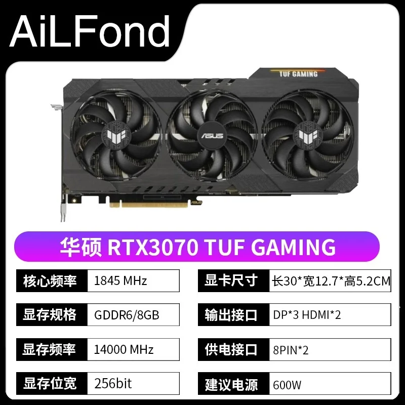 Used Graphic Card Gaming Rtx 3070 8g Non Lhr Wholesale 2022 The Best