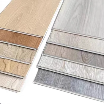easy to install anti-slip plastic interlocking wood texture spc flooring