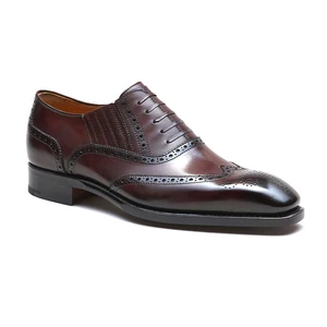 Luxury Custom Goodyear Welted Office Genuine Leather Dress Shoes for Men & Formal Oxford Italian Leather Shoes