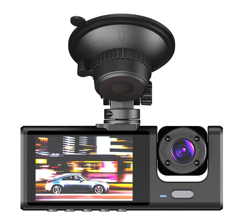 Dual Camera Car Dash Cam Car DVR Full HD 1080P Video Recorder Front and  Inside Cabin Camera for Taxi Drivers