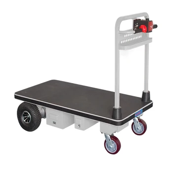 Heavy Duty Electric Trolleys Cart Warehouse Electric Platform Trolley ...