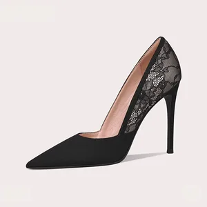 Sexy and Slimming High-Heeled Dance Shoes Hight Heels Women Lady High Lace Party Design Fashion Women's Comfortable