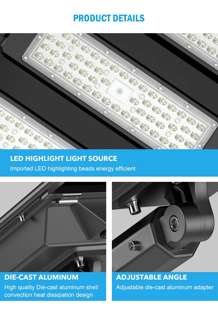 Outdoor Lighting Waterproof Ip65 Energy Saving 100w 150w 200w 250w All In One Integrated Led Solar Street Light