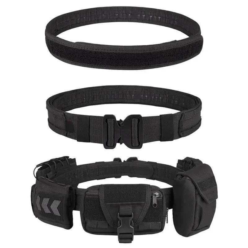 Multifunctional Tactical Waist Bag Outdoor Climbing Storage Hiking Hunting Tactical Pouch Unloading Training Belt Pocket Bag