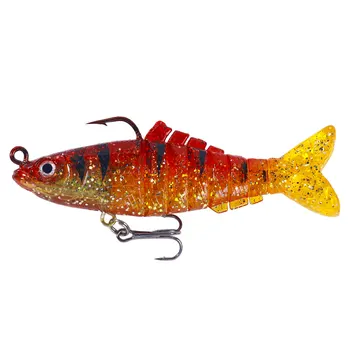 Wholesale 9 Centimeter Cheery 15g Artificial Lead Head Soft Plastic Wobbler Bass Fishing Lure for River Fishing – Soft Lure – view 4