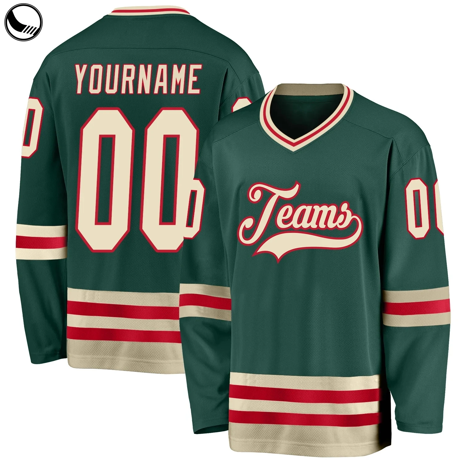 Высококачественная индивидуальная хоккейная форма BETHERIVAL из 100 % полиэстера с объёмной вышивкой в технике «такл-твил»