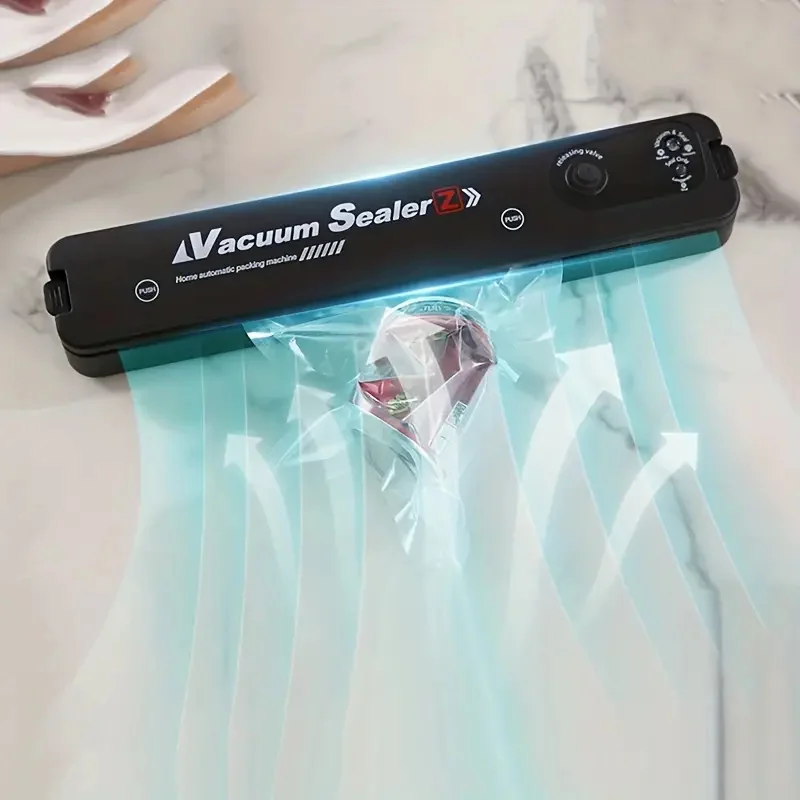 Automatic Air Sealing System Automatic Suction Vacuum Food Sealers Multifunction Mini Food Vacuum Sealer Machine for Kitchen