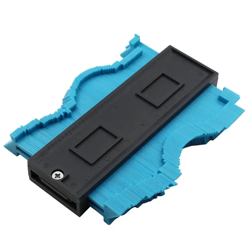 12cm Shape Contour Gauge Profile Tool Plastic Contour Copier Measuring Instruments Shape Gauge Duplicator Contour Template Tools