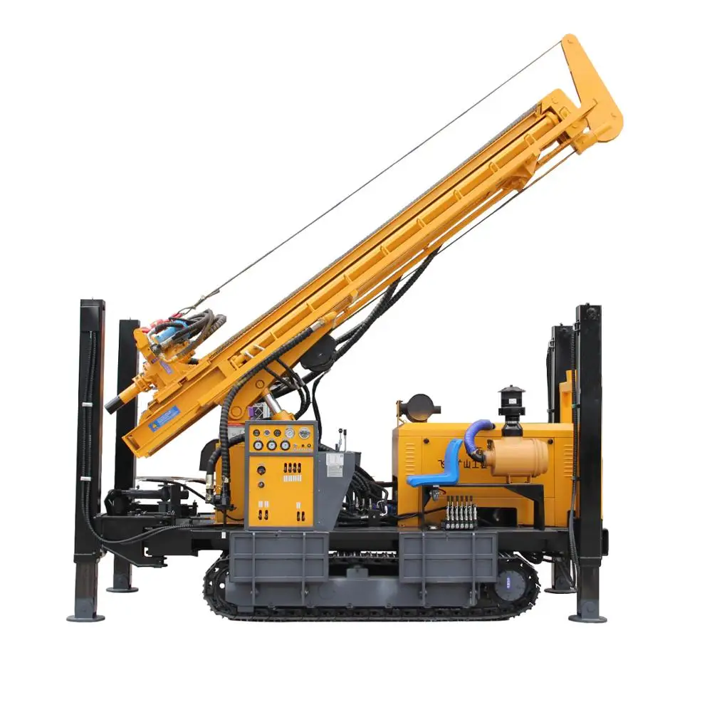 
 Factory price direct sales water well drilling rig for 400m depth water well machine prices KW400A