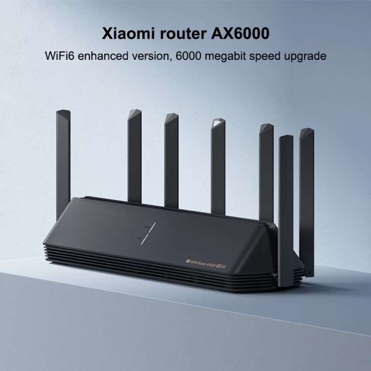 Xiaomi AX6000 Wifi Router - 6000mbs, 7 Antennas, Dual Frequency