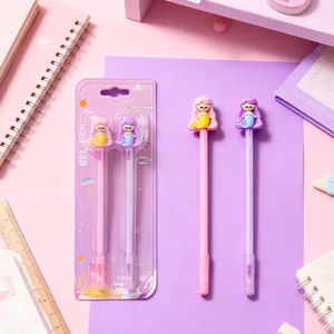 Mermaid Series Pen - Cute Sparkly Mermaid Design Writing Tool for Daily & Gift Use