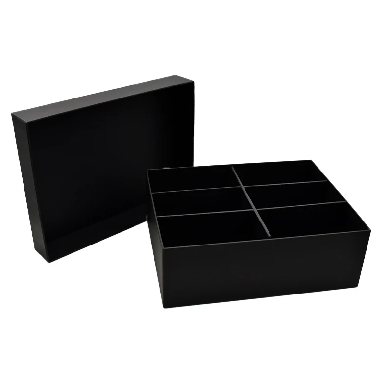 ISO9001 Luxury Chocolate Brown Gift Wrap Paper Box New Design Custom Logo Plate Printing Rigid Cardboard Package Embossing factory