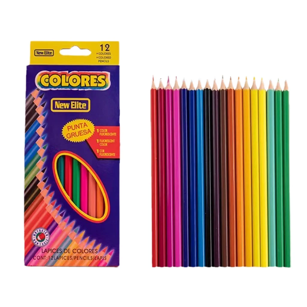 Set di matite colorate per bambini atossiche in legno_voghion.com