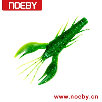 NOEBY Artificial Plastic Bait Plastic Craw Shrimp Jerkbait Soft Fishing Lures – Soft Lure – view 4