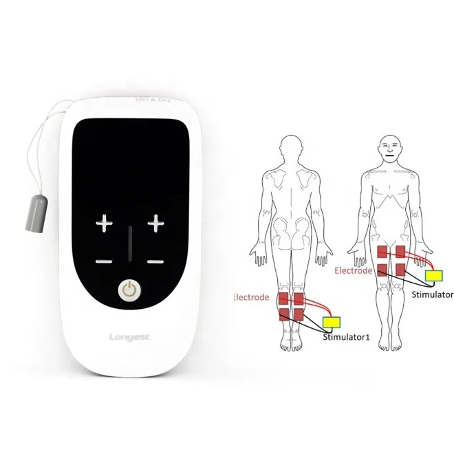 Health and Medical Supplies TENS device and Neuromuscular Electrical  Stimulation (NMES) EMS Unit