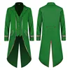 Green Vintage Medieval Frock Coat Jacket