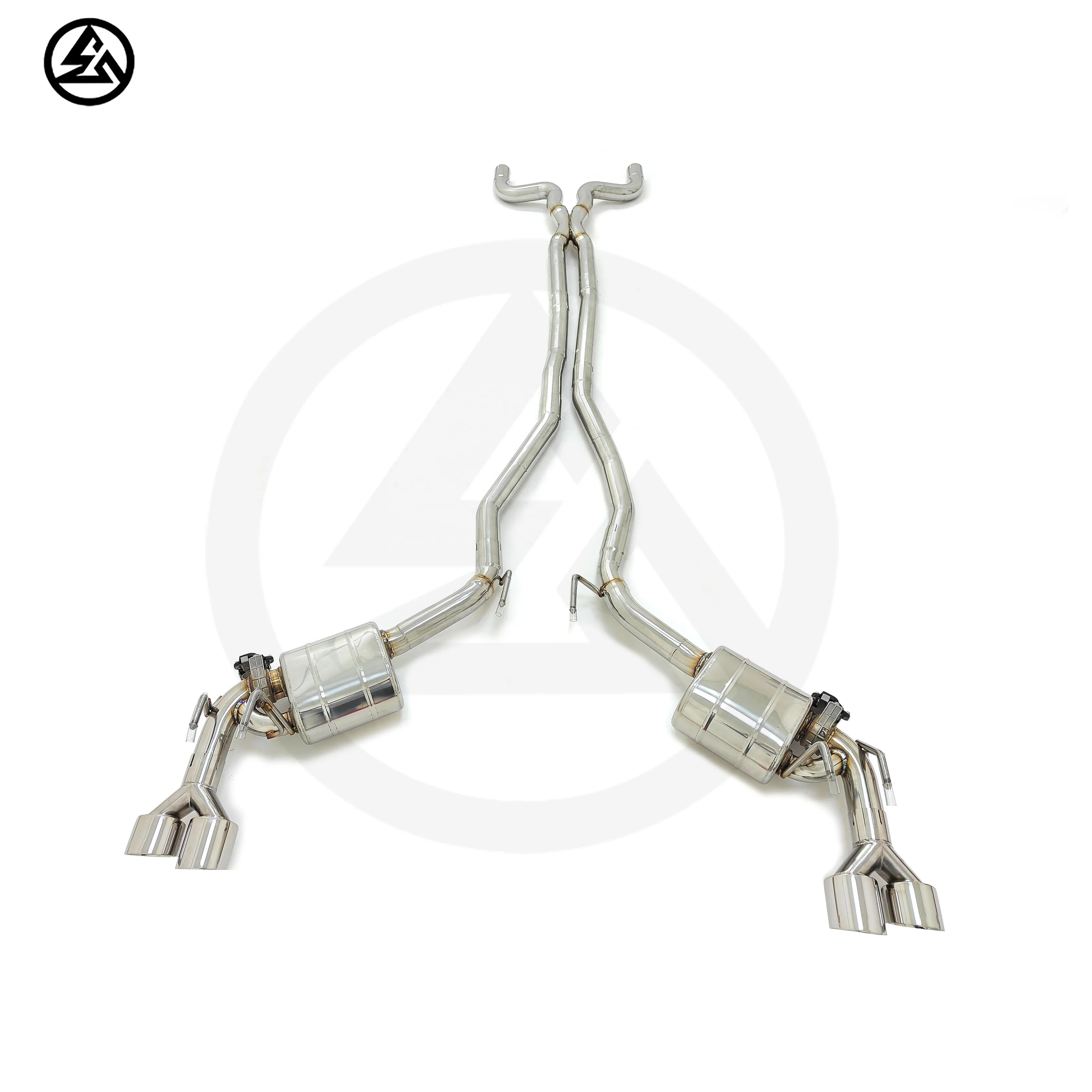 CSZ SS304 Valvetronic Muffler for Chevrolet Camaro ZL1 V6 3.6L Exhaust Pipe With Remote Control Performance Catback