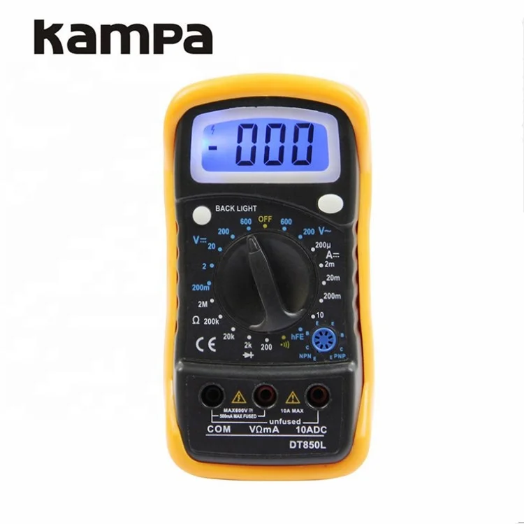 ANENG DT9205A+ High precision Digital voltage current Multimeter AC/DC Transistor Tester NCV Test Meter Analog Auto Multimetor