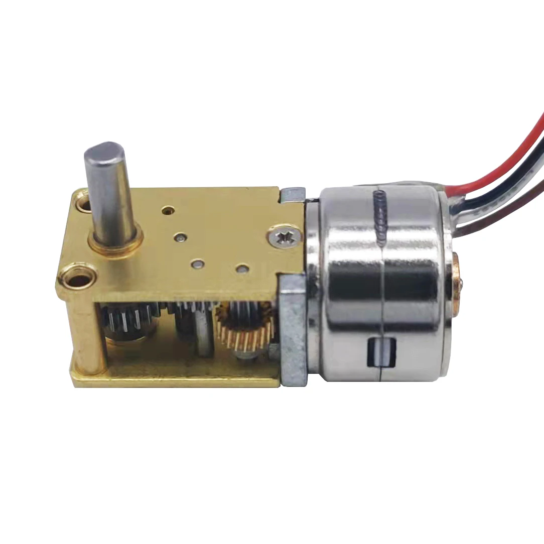 Customizable 5V 2 Phase Stepper Motor 15mm Small Stepper Motor With Gearbox