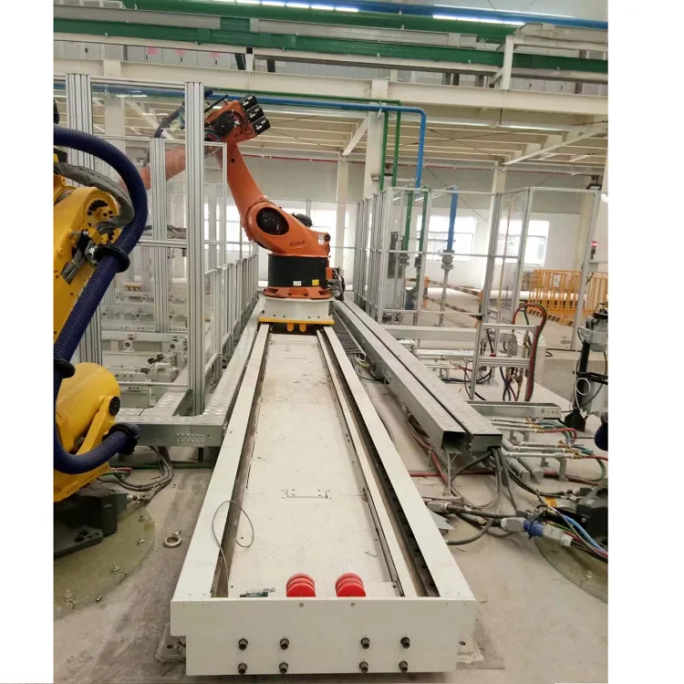 Cobot Robot With 1200KG Payload and 2600MM Reach Linear Guide Rail As Collaborative Robot for Welding