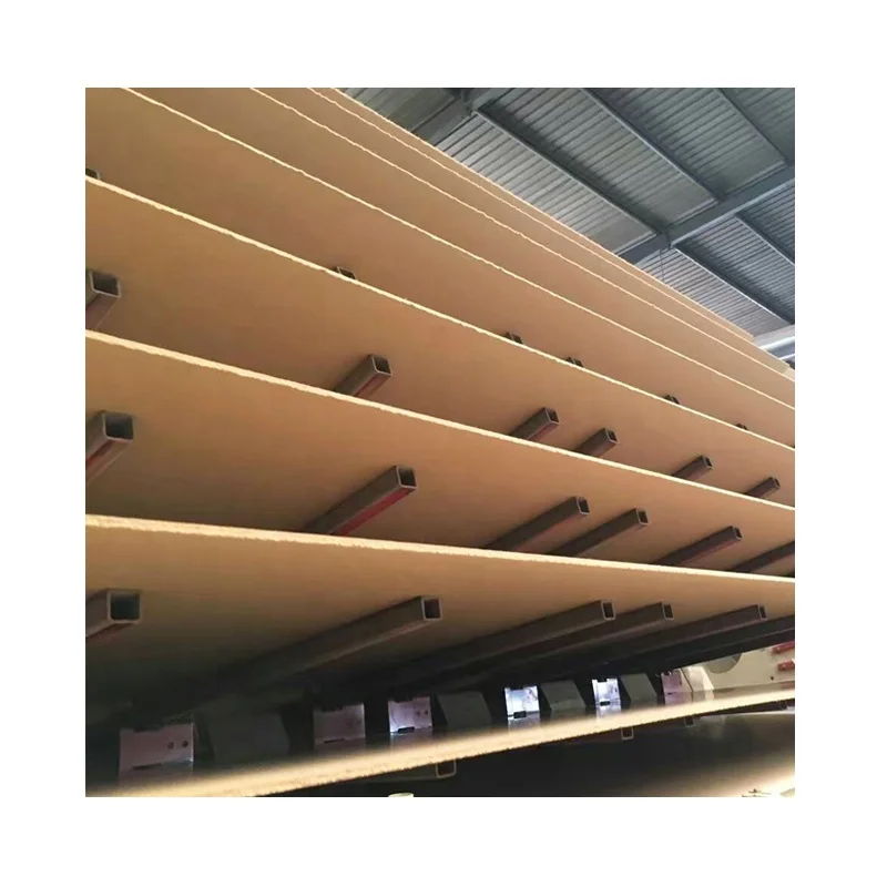 Good Quality Mdf Board Slatewall Display Mdf Sheet Melamine Board  18mm Manufacturer From Linyi