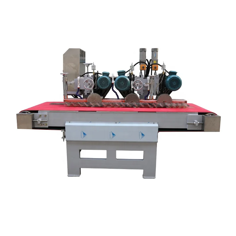 Hongyi Automatic Cnc Three Knife Ceramic Tile Stone Cutting Machine for Ceramic Automatic Cnc Cutting Tile Machine