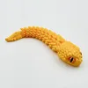 13.5cm golden rock snake
