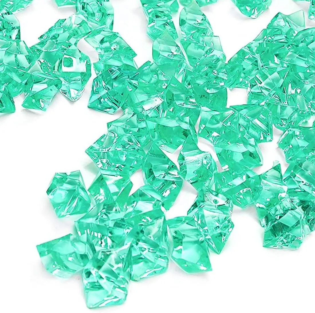 Diamond Gems Vase Fillers for Decorating Centerpieces Emerald Gems 