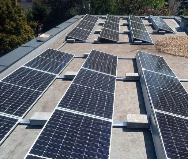 Supersolar Flat Roof Ballast Solar Mounting Rack 1mw - Buy Flat Roof ...