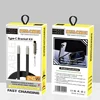 Adaptador de cable + soporte de 240 W, color naranja