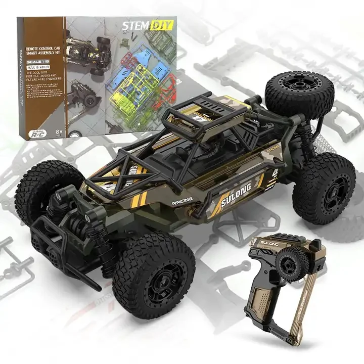 DIY STEM Education Smart Assemble 1/16 2.4G RC Car Kit DIY STEM Education Smart Assemble 1/16 2.4G RC Car Kit