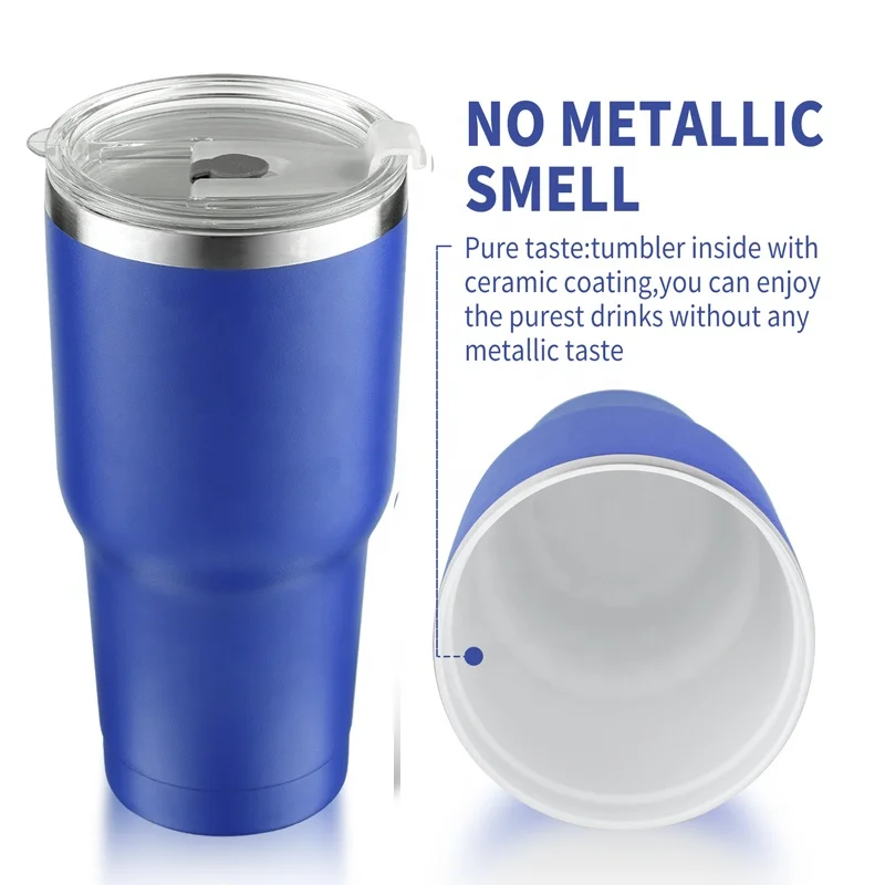 Thermal Travel Mug - 20oz Ceramic Coated Stainless Steel