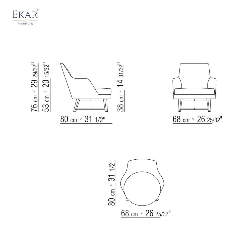 product premium relaxation chair with high density memory foam and down filled seat cushion-66