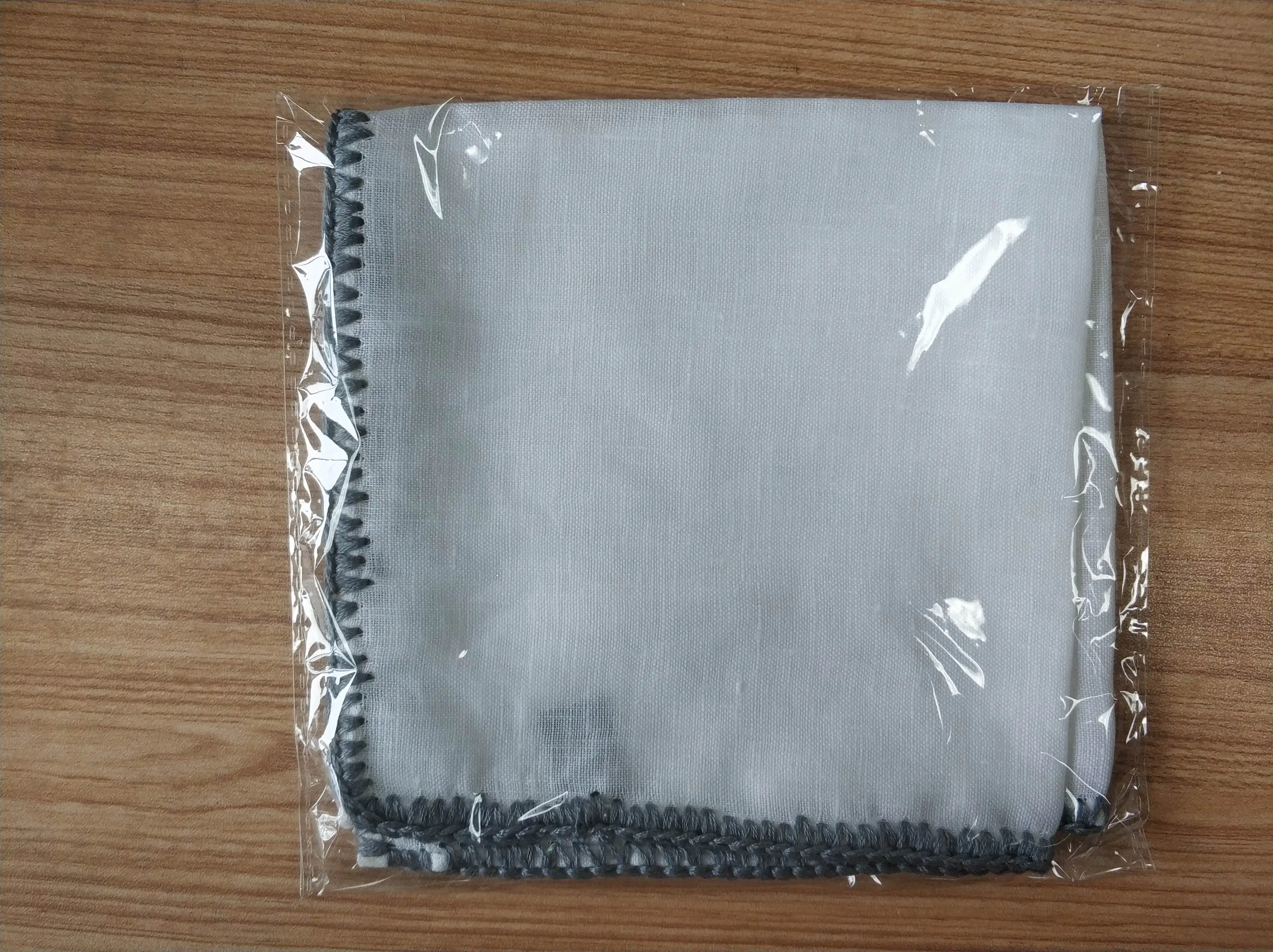 Factory Price Customised Hand Rolled Hem Zephyr Pocket Square Buy