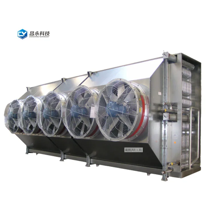 High-Efficient Blast Freeze Heat Exchanger Condenser Evaporator with Core Motor Component