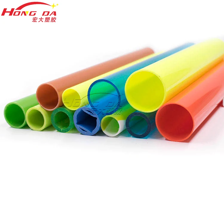 High Quality Cheap Price Customizable Colorful Round Pvc Pipe Pvc Toy Tube
