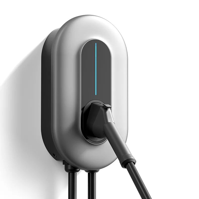 22kw 32a Electric Vehicle Charger Station Wallbox 3 Phase Type 2 5m