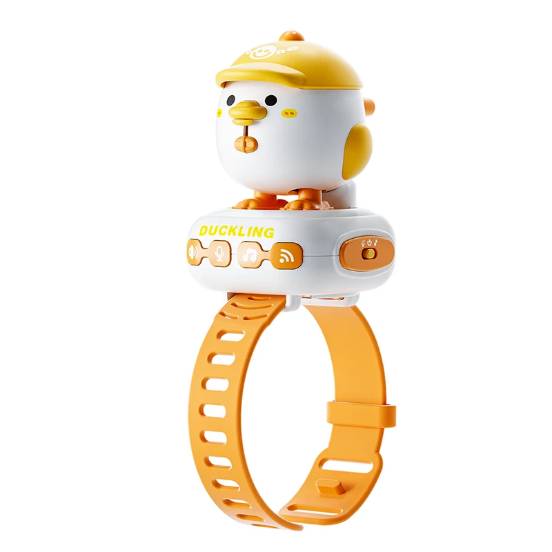Cute Duck Toy Interactive Watch Learn to Speak Repeating Speak Sing Songs and Dancing with Whistle