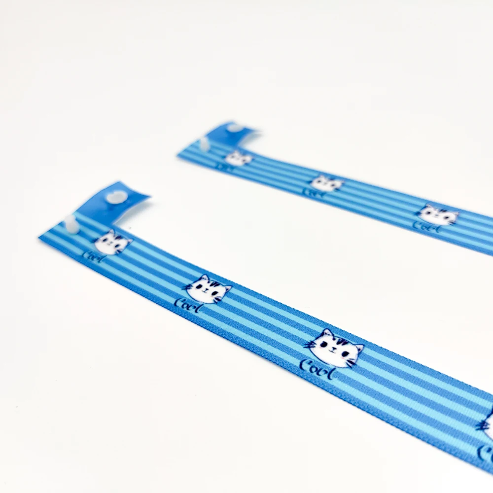 product hot selling customized l shaped hand bracelet sublimation printing logo satin woven festival event wristband for promotional use-6