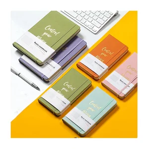 Factory Direct Supply Wholesale 2026 Diary Pu Leather Cheap Notebook A5 Customizable Hard Cover Journal Inspirational Planner