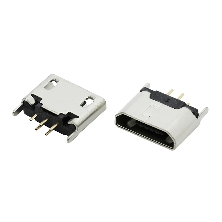 Vertical Micro Connector,Micro Usb 2.0 Type B Female Pcb Connector 5 Position/5 Contacts - Buy Vertical Micro Connector,Micro Usb Connector 5pin,5 Micro Usb Female Connector Type B Product on