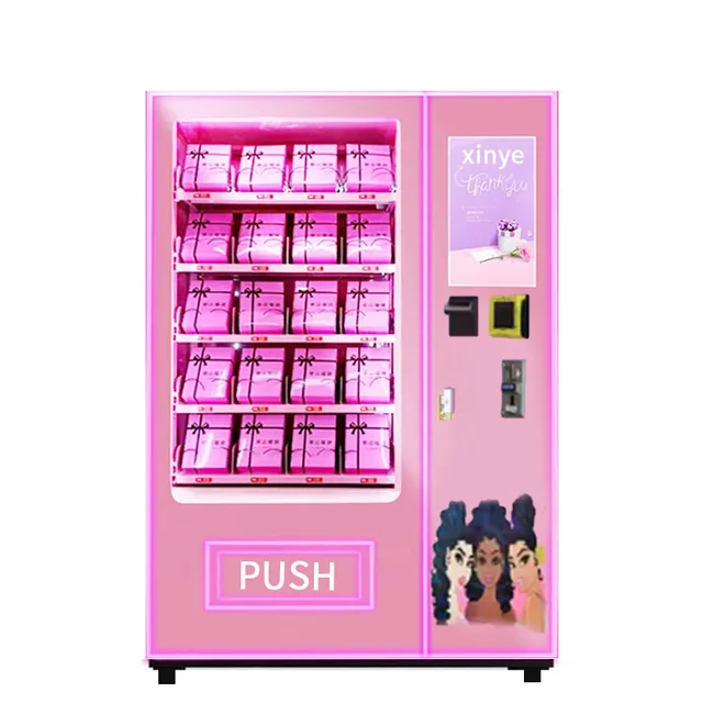 2024 Most Popular Electronic Touch Screen Clothes Vending Machine Automatic Clothing Vending Machine with Advertising Screen
