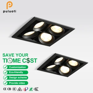 Factory-Made Recessed LED Hot Sale Europe CE Certificate AC Power Supply 3000K 4000K 5000K for Residential Use Spotlight