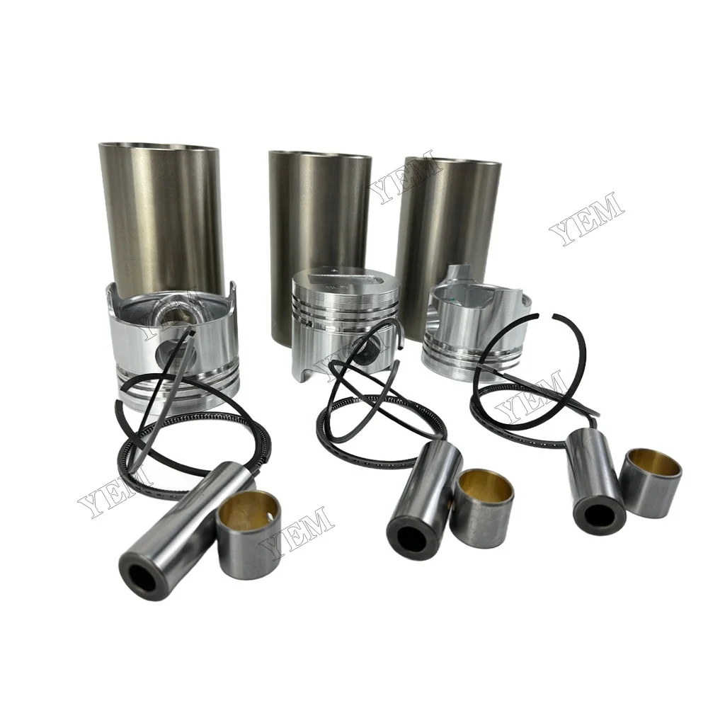 Cylinder Liner Kit Fit for Mitsubishi S3L Engine 5