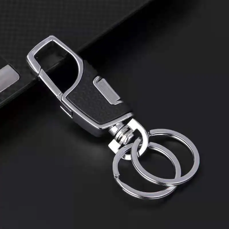 Wholesale Heavy Duty Keychains Car Keys Tactical Carabiner Metal Keychain for Men