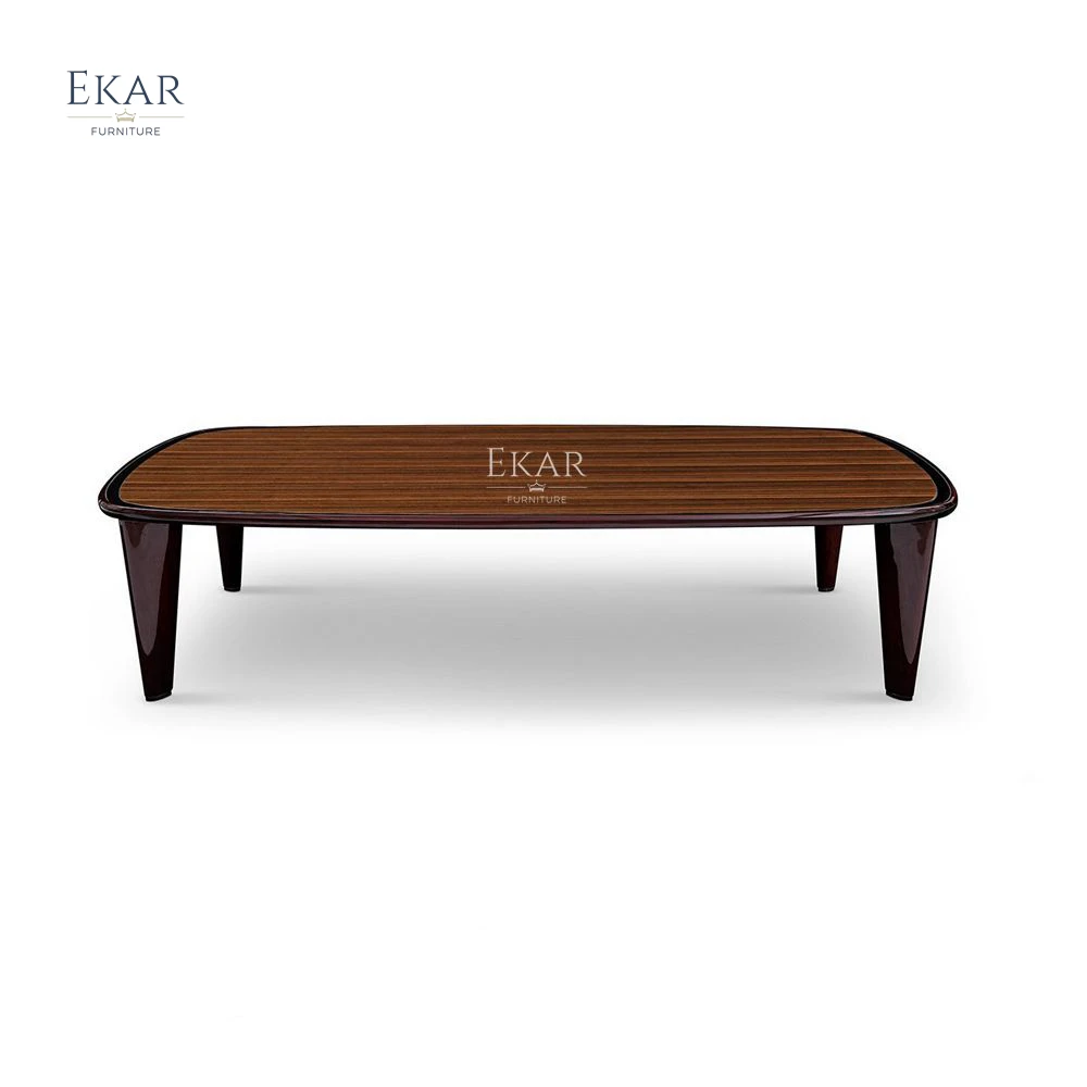 Premium Walnut Wood Coffee Table for Elegant Living Spaces