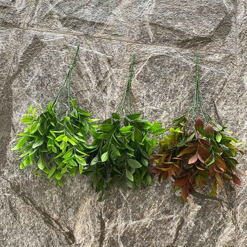 Competitive Price 5branch Mint Leaf Decorative Artificial Plant Buy