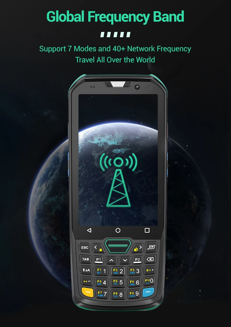 2022 New Android 11 Gms Ip68 Rugged Industrial Mobile Handheld Pda 1d