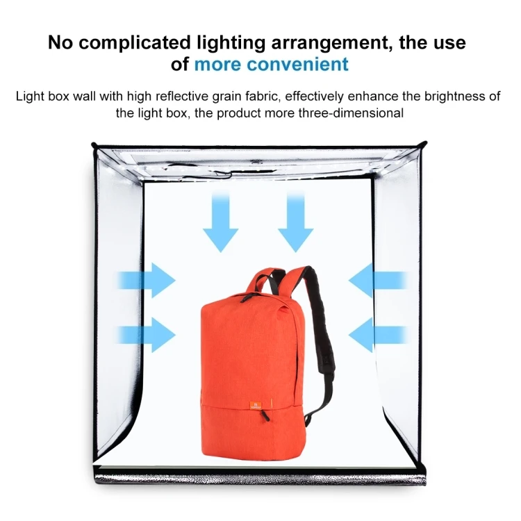 Puluz Mini Studio Photographie 20 Cm Pliable Avec LED + 6 Couleurs De Fond Fiche Technique Et Prix Au Maroc